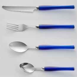 WEBBER Столовый набор 24пр. Амалия BE 016 P25/4 голубой