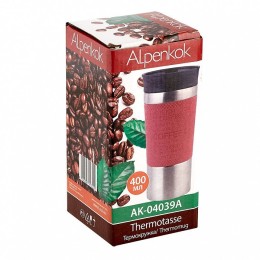 ALPENKOK Термокружка 0,4 л. AK 04039 A розовый