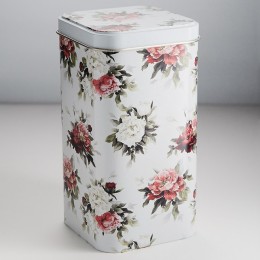 DELTA Банка жестяная 1,4 л. Флора Микс П-90*90h171v140-01116