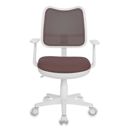 Кресло детское Бюрократ CH-W797/BR/TW-14C спинка сетка коричневый сиденье коричневый TW-14C (пластик белый) 847130