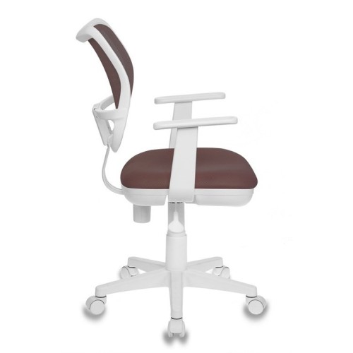 Кресло детское Бюрократ CH-W797/BR/TW-14C спинка сетка коричневый сиденье коричневый TW-14C (пластик белый) 847130