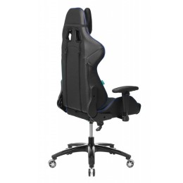 Бюрократ Кресло игровое VIKING 4 AERO BLUE две подушки черный/синий искусст. кожа/ткань 1197920