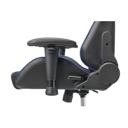 Бюрократ Кресло игровое VIKING 4 AERO BLUE две подушки черный/синий искусст. кожа/ткань 1197920