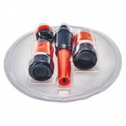 ГИДРОАГРЕГАТ Шланг поливочный 3/4 дюйма, 20 м, армированный, 3-х слойный АРКАС премиум (набор коннекторов )