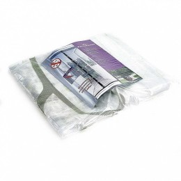 УЮТОМАНИЯ Сетка антимоскитная универсальная 100x220см с магнитными замками УТ 4005 Цветок белая