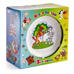 DELTA Набор посуды д/завтрака 3 пр. Простоквашино КРС 354