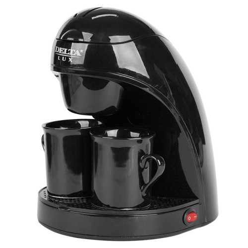 Кофеварка DELTA LUX DL 8132 черная