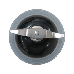 DELTA Блендер с кофемолкой 600W LUX DL 7314 белый с бордовым