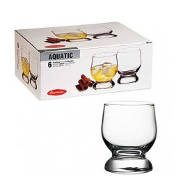 PASABAHCE Набор стаканов для виски AQUATIC 225 мл.(6 шт.) 42973
