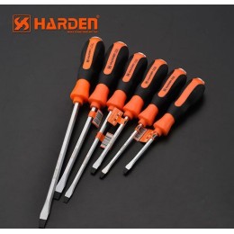 HARDEN Ударная шлицевая отвертка 5х75мм 550305