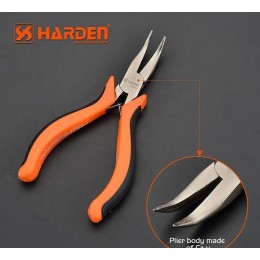 HARDEN Плоскогубцы с изогнутым носом МИНИ 4,5 560302