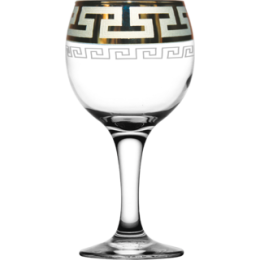 ГУСЬ ХРУСТАЛЬНЫЙ Набор бокалов для вина Греческий узор 260мл. GE03-411