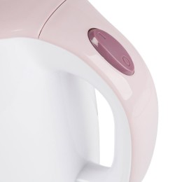 DELTA Электрический чайник DL 1326 белый с сиреневым