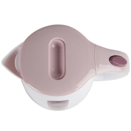 DELTA Электрический чайник DL 1326 белый с сиреневым