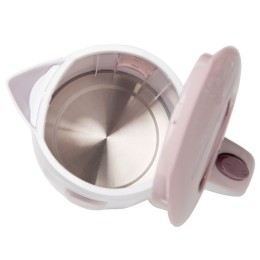 DELTA Электрический чайник DL 1326 белый с сиреневым