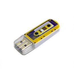 VERBATIM Флешка USB 16Gb Mini Cassette Edition Yellow 49399