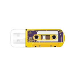 VERBATIM Флешка USB 16Gb Mini Cassette Edition Yellow 49399