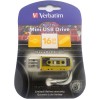 Флешка USB VERBATIM 16Gb Mini Cassette Edition Yellow 49399