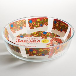 ЗАБАВА Форма для запекания 1,5 л РК 0016