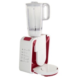 DELTA Кухонный комбайн 800W LUX DL 7500 P белый с бордовым