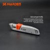 Профессиональный универсальный нож в алюминиевом корпусе HARDEN 570325