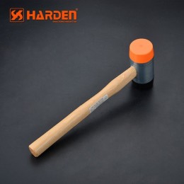 HARDEN Молоток рихтовочный двухсторонний с деревянной ручкой 1,3кг 590427