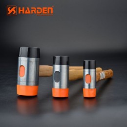 HARDEN Молоток рихтовочный двухсторонний с деревянной ручкой 1,3кг 590427