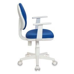 БЮРОКРАТ Кресло детское CH-W356AXSN, на колесиках, подлокотники, газлифт,120кг, ткань 813103