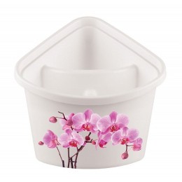 БЫТПЛАСТ Подставка для столовых приборов с декором 4312853 микс