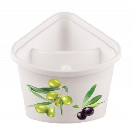 БЫТПЛАСТ Подставка для столовых приборов с декором 4312853 микс