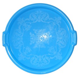 МИЛИХ Поднос 40 см круглый 02004 микс