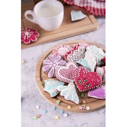 БЫТПЛАСТ Форма для печенья LOVE 4332481 микс