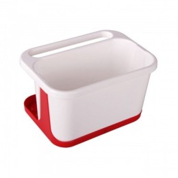 АЛЬТЕРНАТИВА Подставка для моющих средств М 5952 бело-красный