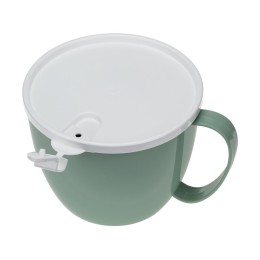 М-ПЛАСТИКА Кружка для супа 0,7л М 1214 фисташковый