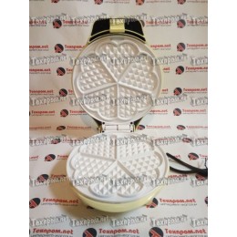 DELTA Вафельница Венская розовая DL 13 К