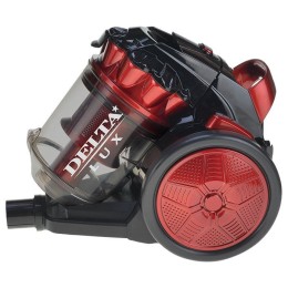 DELTA Пылесос 2000W LUX DL 0830 красный с черным