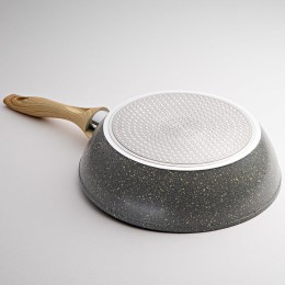 ALPENKOK Сотейник 26см GREY MARBLE AK 1004 /26 N