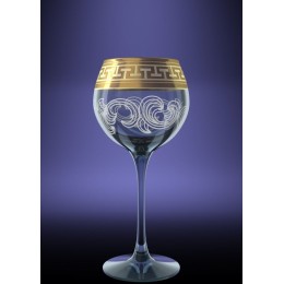 ГУСЬ ХРУСТАЛЬНЫЙ Набор бокалов для вина Греческий узор 280мл. (GE01-1688)