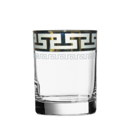 ГУСЬ ХРУСТАЛЬНЫЙ Набор стаканов для виски Греческий узор 255 мл. (GE03-405)