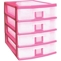 МИЛИХ Комод настольный 4 секции МИНИ  05104