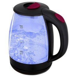 ЯРОМИР Электрический чайник ЯР 1031 черный с малиновым