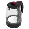 Электрический чайник Яромир ЯР 1031 черный с малиновым