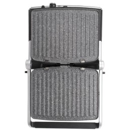 DELTA Пресс - гриль LUX DL 054 cеребристый с черным