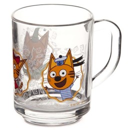 PASABAHCE Набор посуды д/завтрака 3 пр. ТРИ КОТА - КЕКСЫ 95827 BD10