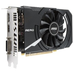 MSI Видеокарта PCI-E GeForce GTX 1050 2G OC NV GTX1050 2048Mb 128b GDDR5 1404/7008 DVIx1/HDMIx1/DPx1
