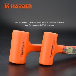 HARDEN Молоток жестянщика безинерционный 450г 590445