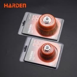 HARDEN Чашка зачистная проволочная для УШМ М14х2,0 75мм 611502