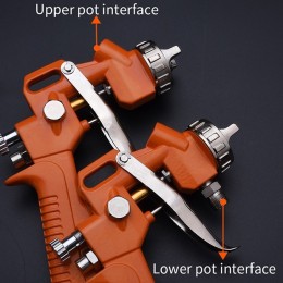 HARDEN Пистолет покрасочный пневмо с верхним бачком 600мл 681006