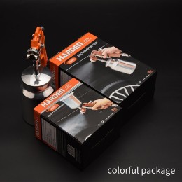 HARDEN Пистолет покрасочный пневмо с верхним бачком 600мл 681006