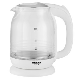 DELTA Электрический чайник LUX DL 1206 W белый